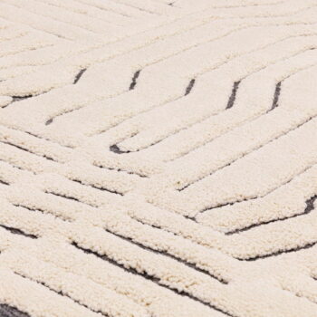 Krémovobiely koberec 200x290 cm Valley – Asiatic Carpets - Image 3