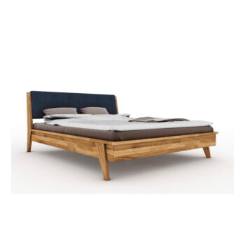 Dvojlôžková posteľ z dubového dreva 200x200 cm Retro 1 - The Beds