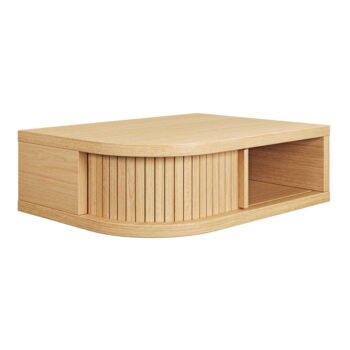 Nočný stolík v dekore duba v prírodnej farbe Farsta - Woodman - Image 6