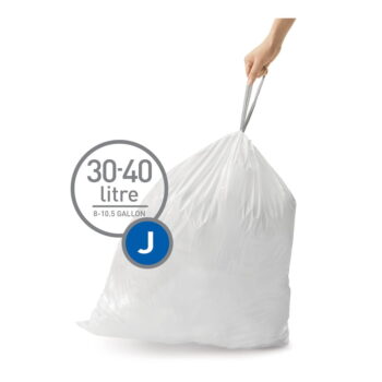 Sťahovacie vrecia na odpadky v súprave 20 ks 45 l J – simplehuman - Image 5