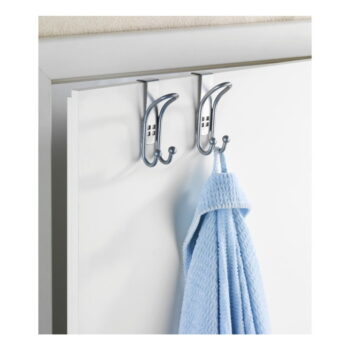 Súprava 2 závesných háčikov na dvere v striebornej farbe Wenko Door Hook - Image 7