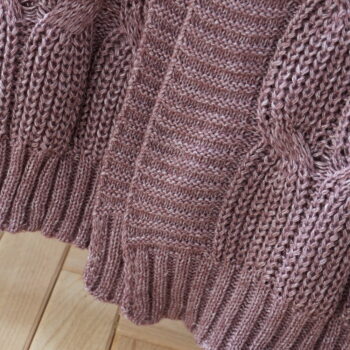 Ružovo-fialová pletená deka 130x170 cm Chunky Marl Knit – Catherine Lansfield - Image 3