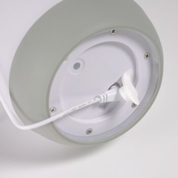 Bielo-sivá vonkajšia lampa Kave Home Dianela - Image 4