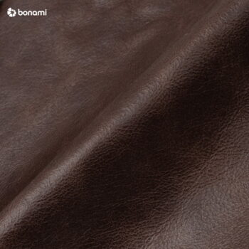 Tmavohnedá kožená rohová pohovka MESONICA Musso Tufted, pravý roh - Image 6