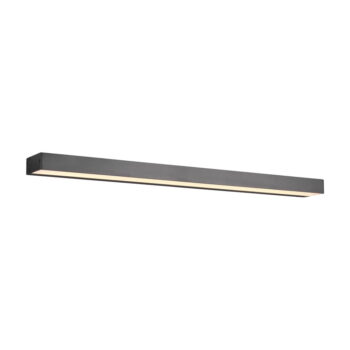 Matne čierne LED nástenné svietidlo (dĺžka 90 cm) Rocco - Trio - Image 4