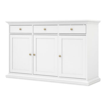 Biela nízka komoda 144x92 cm Paris – Tvilum - Image 10
