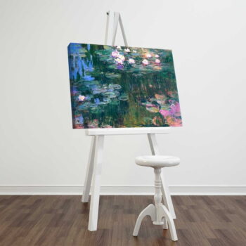 Nástenná reprodukcia na plátne Claude Monet, 45 × 70 cm - Image 4