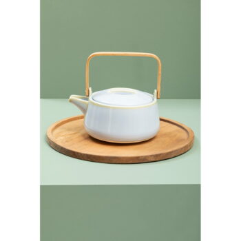 Modrá porcelánová kanvica na čaj 1 l Juna – Premier Housewares - Image 3