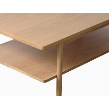 Konferenčný stolík s doskou v dubovom dekore v prírodnej farbe 45x60 cm Ponza – Unique Furniture - Image 6
