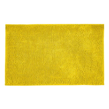 Žltá textilná kúpeľňová predložka 50x80 cm Chenille - Allstar - Image 2