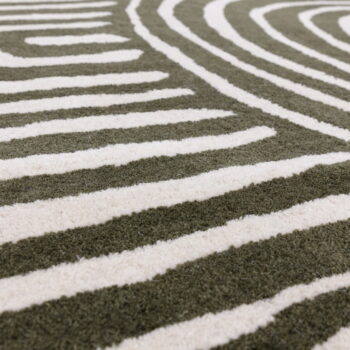 Zelený ručne tkaný vlnený koberec 120x170 cm Reef – Asiatic Carpets - Image 4