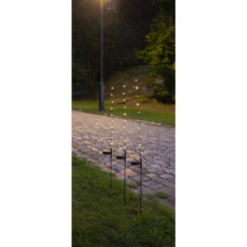 Súprava 3 solárnych LED svetelných dekorácií Star Trading Flexy, výška 80 cm - Image 5