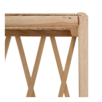 Bambusová knižnica v prírodnej farbe 64x171 cm Ratán – Ixia – Obrázok 6