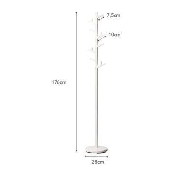 Biely vešiak YAMAZAKI Branch Pole Hanger - Image 4