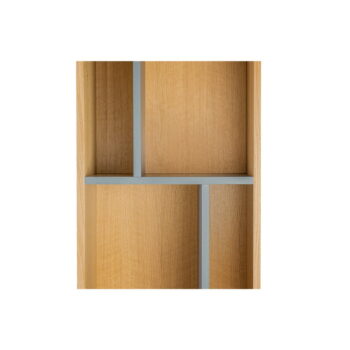 Knižnica so sivými policami Woodman AbbeyWood - Image 2