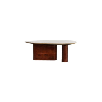 Hnedý konferenčný stolík 72x90 cm Mahelona – Light & Living