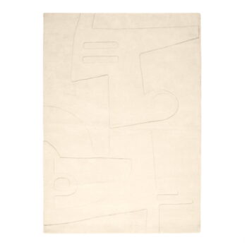 Krémovobiely koberec 160x230 cm Enriqueta - Kave Home