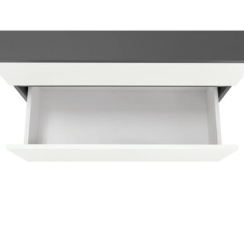 Bielo–antracitová skrinka pod umývadlo 80x55 cm Wisla – Støraa - Image 5