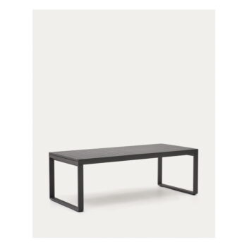 Kovový záhradný jedálenský stôl 100.5x220 cm Galdana – Kave Home - Image 10