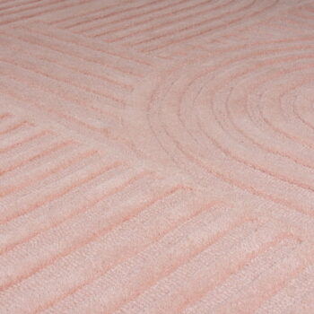 Ružový vlnený koberec Flair Rugs Zen Garden, 120 x 170 cm - Image 3
