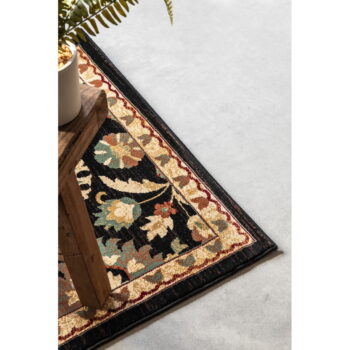 Čierno-béžový behúň 80x240 cm Herat – Nouristan - Image 5