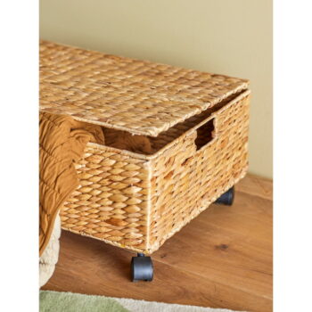 Detský úložný box z vodného hyacintu v prírodnej farbe 63x40x26 cm Nelas – Bloomingville Mini - Image 3