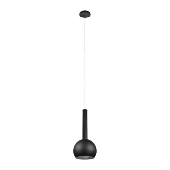 Čierne závesné svietidlo ø 20 cm Ciliana – CINQUE - Image 5