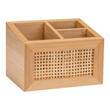 Bambusový kúpeľňový organizér Wenko Allegre, 12 x 9 cm – Obrázok 7