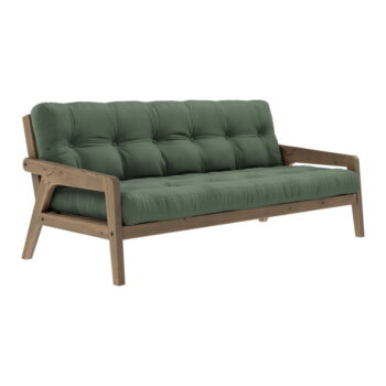 Zelená rozkladacia pohovka 204 cm Grab - Karup Design - Image 5