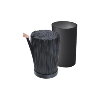 Stojan na nože so štetinami Orion Black, ⌀ 11 cm - Image 3