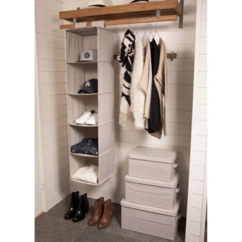 Béžový látkový úložný box s vekom 34x45x25 cm Soft Storage – Bigso Box of Sweden - Image 2