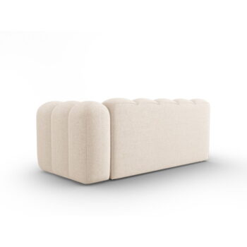 Krémovobiely modul pohovky (pravý roh) Lupine – Micadoni Home - Image 3