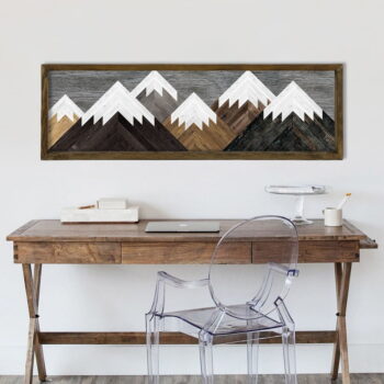 Nástenný obraz Mountains, 120 × 35 cm - Image 3
