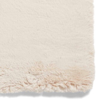 Krémovobiely koberec 80x150 cm Super Teddy – Think Rugs - Image 7