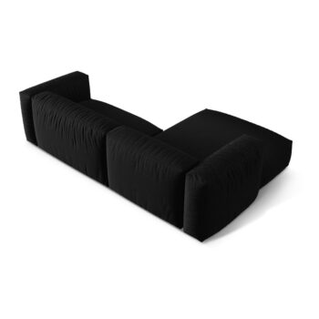 Čierna modulárna rohová pohovka (ľavý roh) Martina – Micadoni Home - Image 4