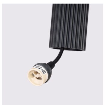 Čierne závesné svietidlo ø 19,5 cm Gleam – Nice Lamps - Image 2