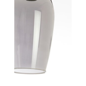 Tmavosivé/v bronzovej farbe závesné svietidlo so skleneným tienidlom ø 17 cm Lukaro – Light & Living - Image 6