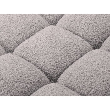Svetlosivý modul pohovky z textílie bouclé (pravý roh) Bellis – Micadoni Home - Image 8
