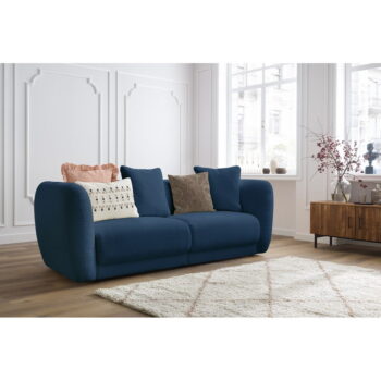Tmavomodrá pohovka 230 cm Bourbon – Bobochic Paris – Obrázok 11