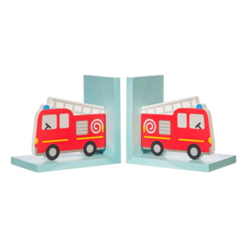 Zarážky na knihy 2 ks Fire Engine – Sass & Belle - Image 2