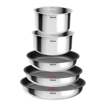 Hliníková súprava riadu 6 ks INGENIO Cook Eat L881S604 – Tefal - Image 2