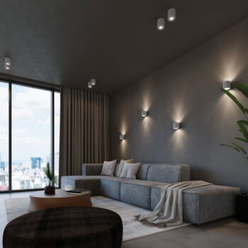 Betónové nástenné svietidlo Nice Lamps Roda - Image 10
