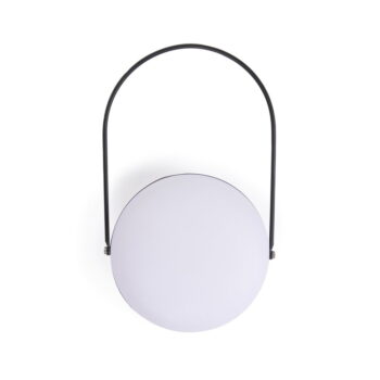 Vonkajšia lampa s čiernym držiakom Kave Home Tea – Obrázok 3