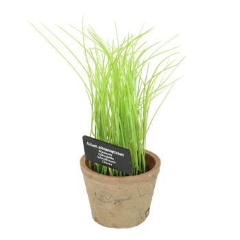 Umelá rastlina (výška 27 cm) Chives – Esschert Design - Image 4