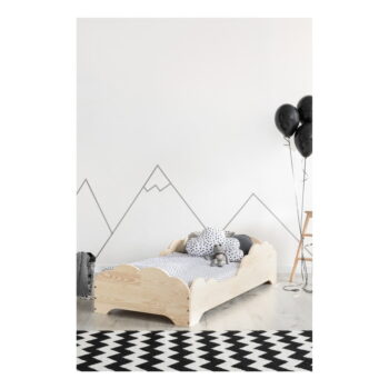 Detská posteľ z borovicového dreva Adeko BOX 9, 90 × 200 cm – Obrázok 2