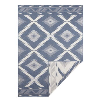 Modro-krémový vonkajší koberec NORTHRUGS Malibu, 170 x 120 cm - Image 5