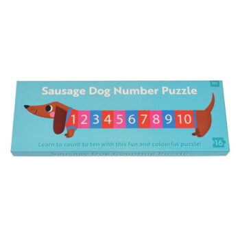 Puzzle (počet dielikov 16) Sausage Dog – Rex London - Image 3