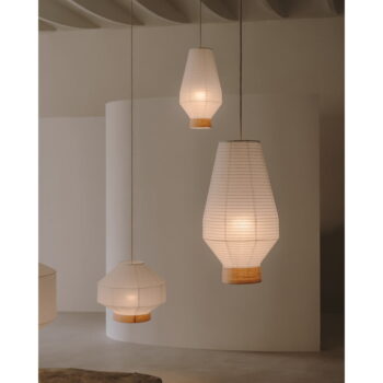 Biele tienidlo ø 30 cm Hila – Kave Home - Image 3