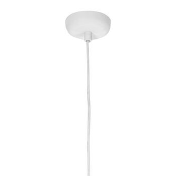 Sivé závesné svietidlo s textilným tienidlom ø 50 cm – SULION - Image 3
