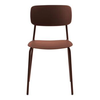 Jedálenská stolička v tehlovej farbe v súprave 2 ks Kirkland – Unique Furniture – Obrázok 2